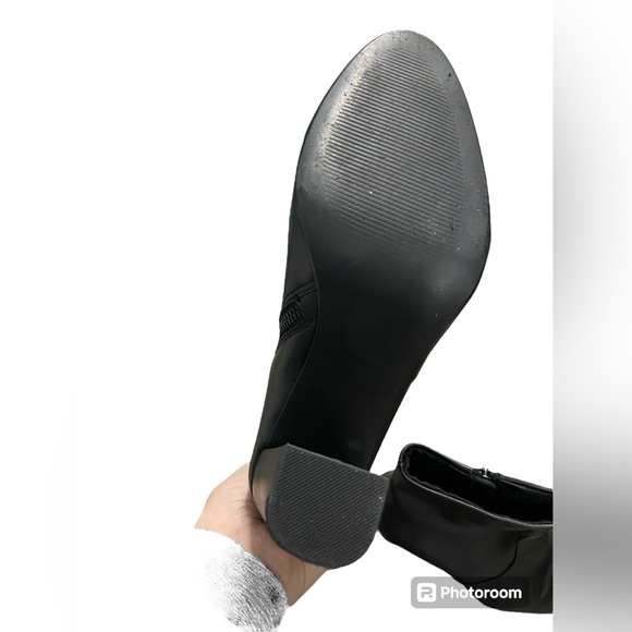 Steve Madden Editor Leather Boots 8.5M - Picture 3 of 7